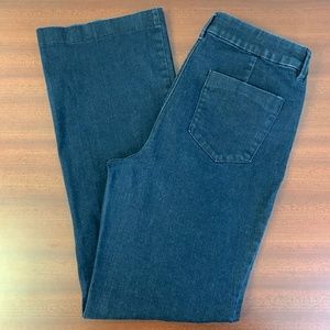 Chico's The Platinum Trouser Dark Blue EUC